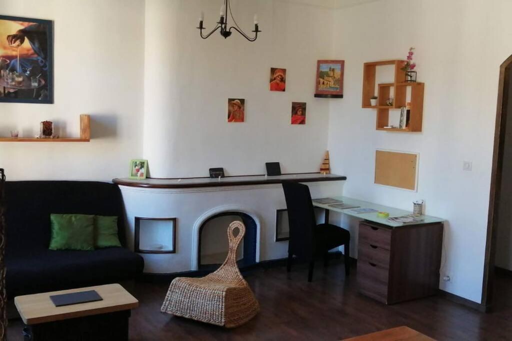 L'Atypik: Superbe Duplex Climatise Au Coeur D'Avignon Intra-Muros Apartamento Exterior foto