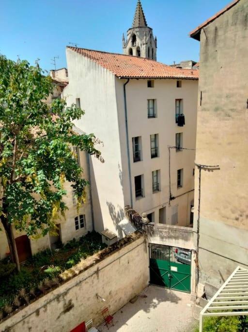 L'Atypik: Superbe Duplex Climatise Au Coeur D'Avignon Intra-Muros Apartamento Exterior foto